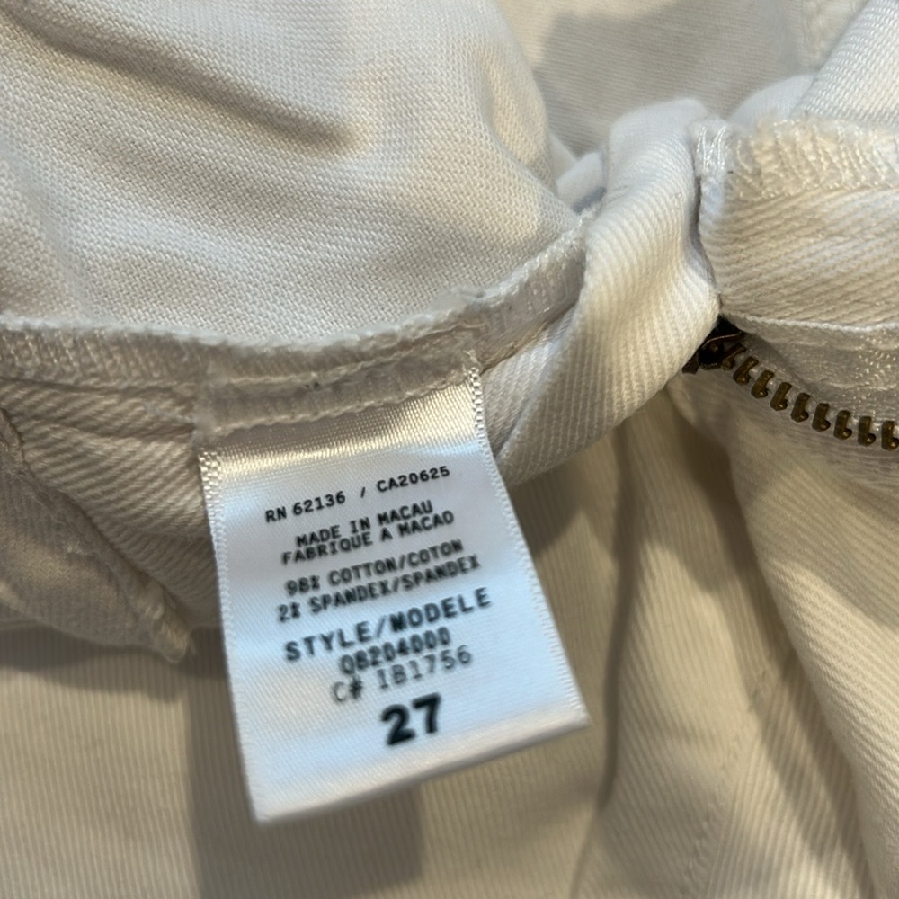 Guess Classic White Denim Jeans y. - Picture 5 of 7